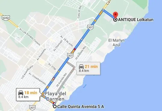 Departamento En Playa Del Carmenアパートメント 0*,  メキシコ
